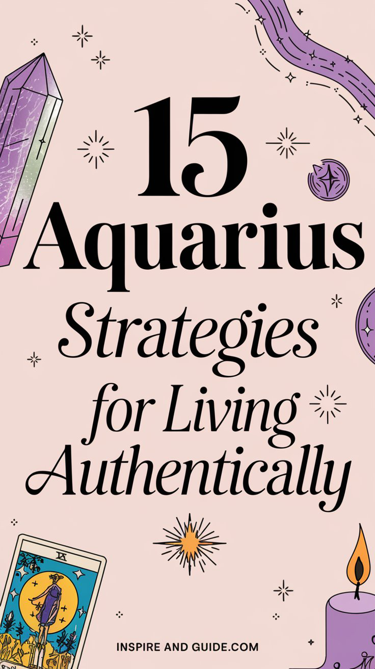 15 Aquarius Strategies for Living Authentically 15 Aquarius Strategies for Living Authentically