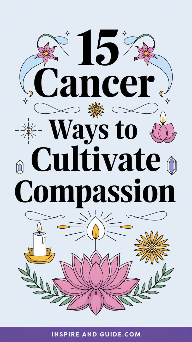 15 Cancer Ways to Cultivate Compassion 15 Cancer Ways to Cultivate Compassion