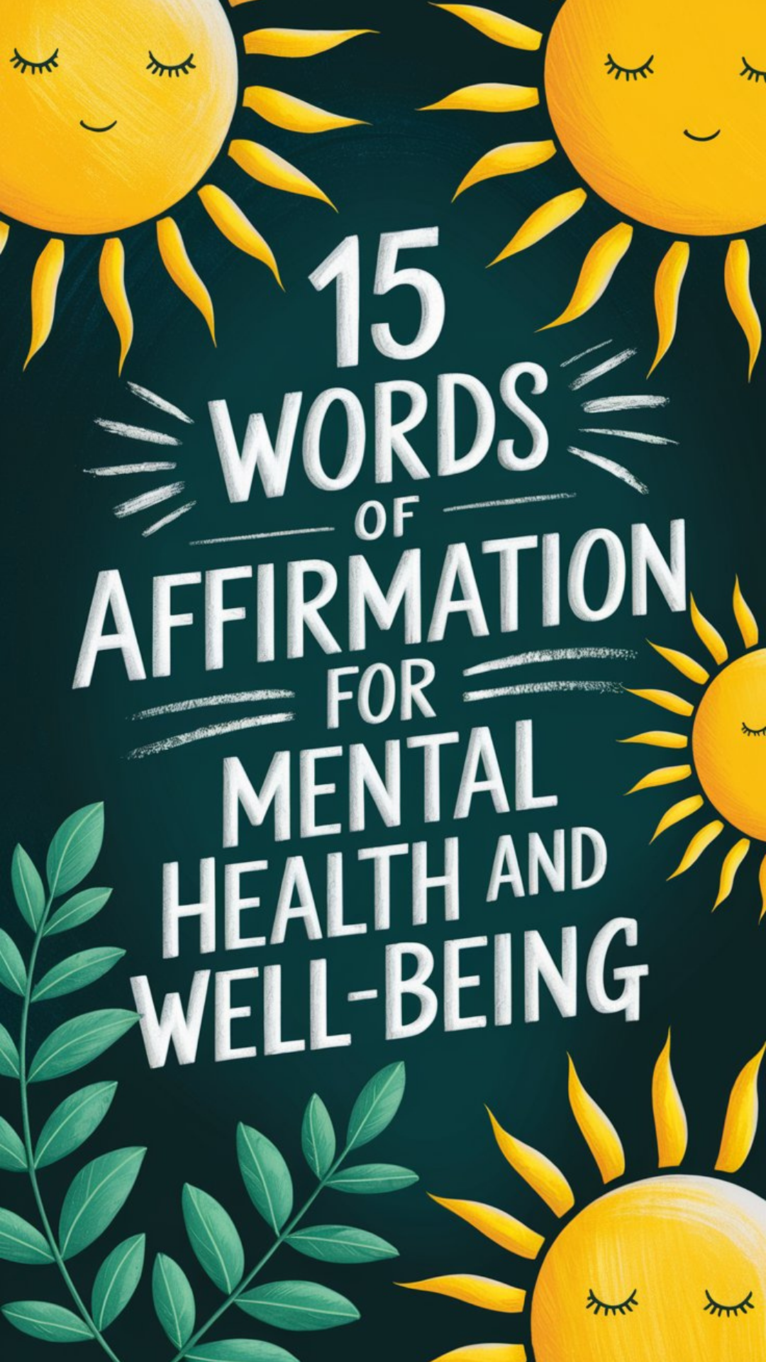 15 Words Of Affirmation For Mental Health And Well-being 15 Words Of Affirmation For Mental Health And Well-being