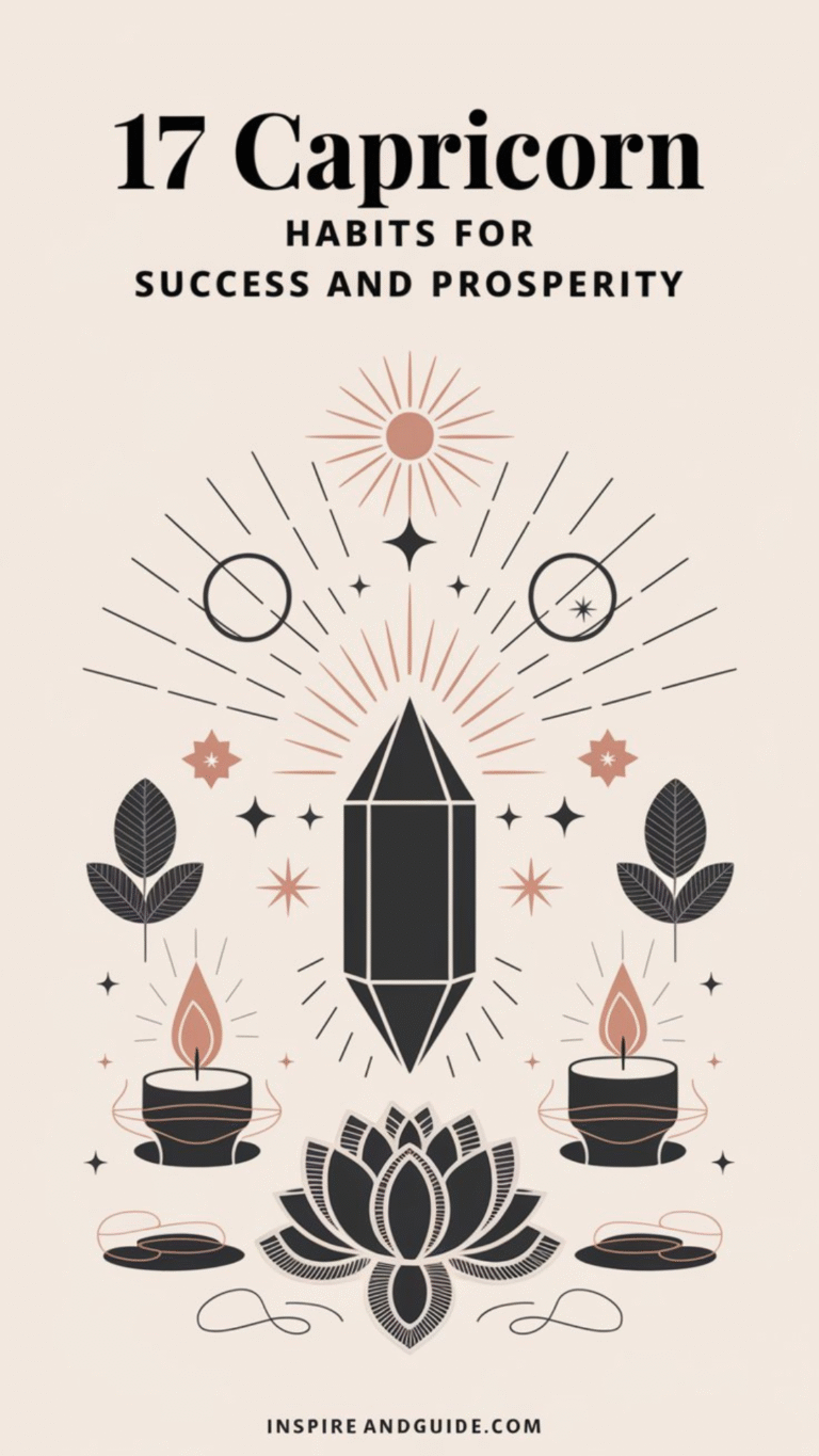 17 Capricorn Habits for Success and Prosperity 17 Capricorn Habits for Success and Prosperity