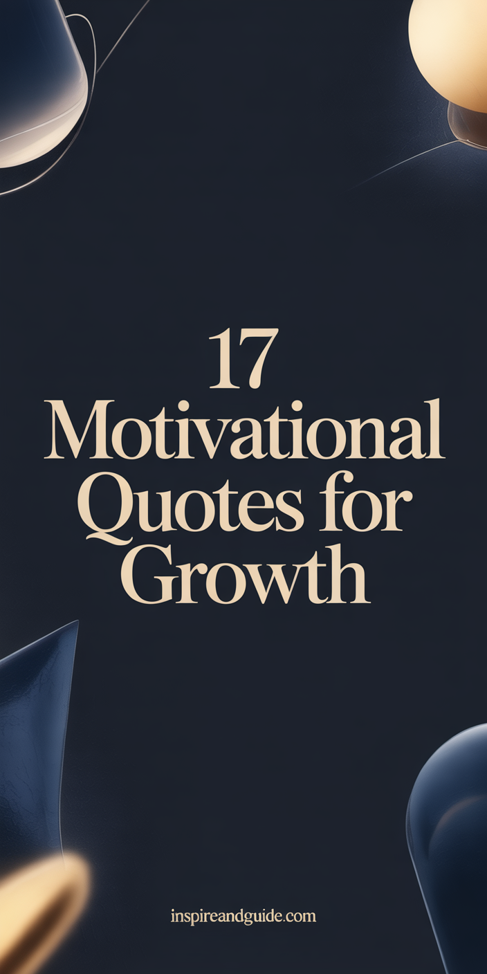 17 Motivational Quotes for Growth
