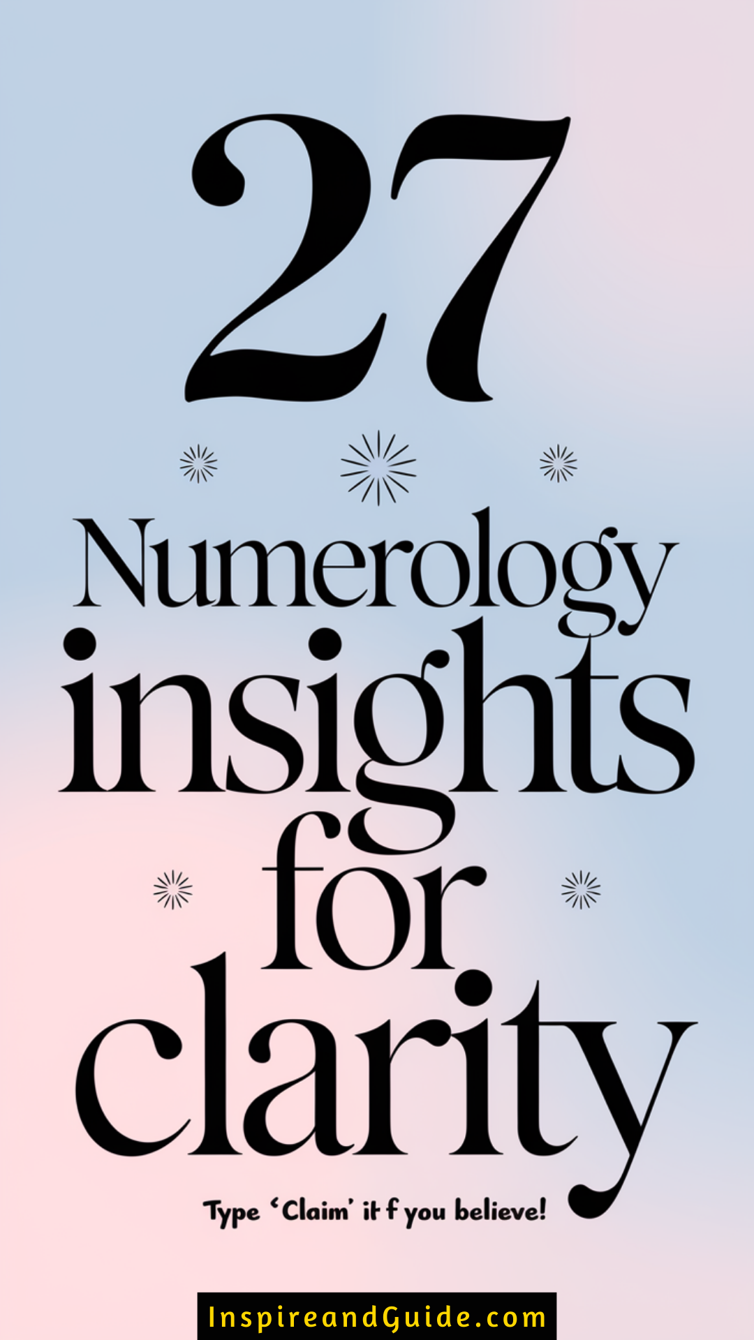 27 Numerology Insights for Clarity