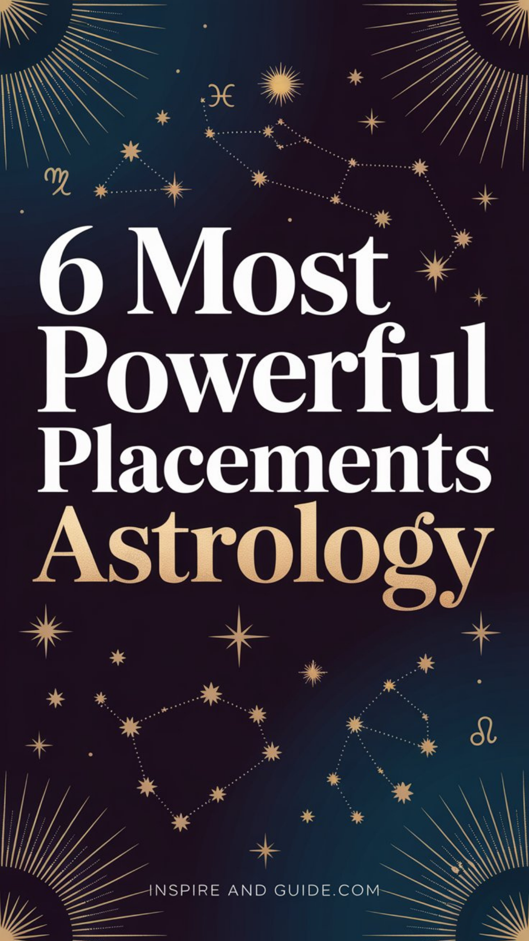 6 Most Powerful Placements Astrology 6 Most Powerful Placements Astrology