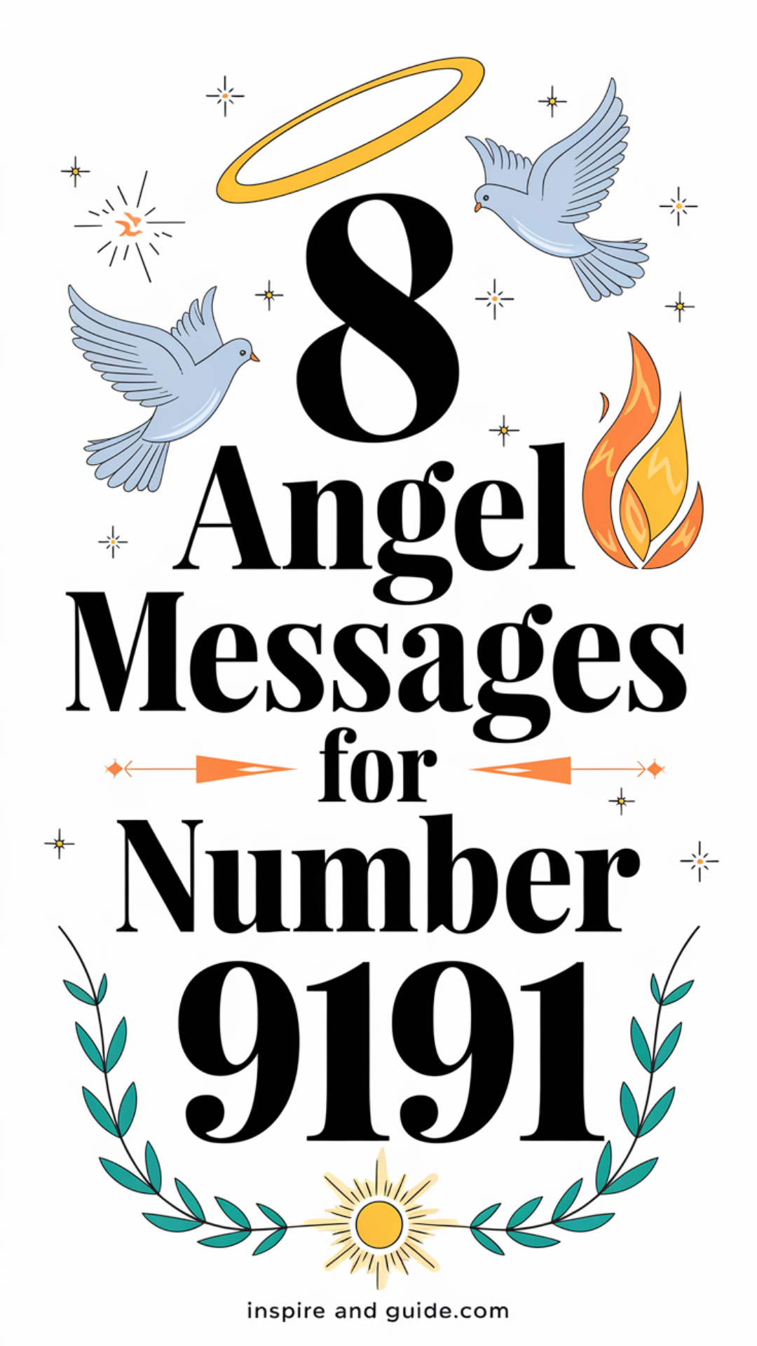 8 Angel Messages for Number 9191 8 Angel Messages for Number 9191