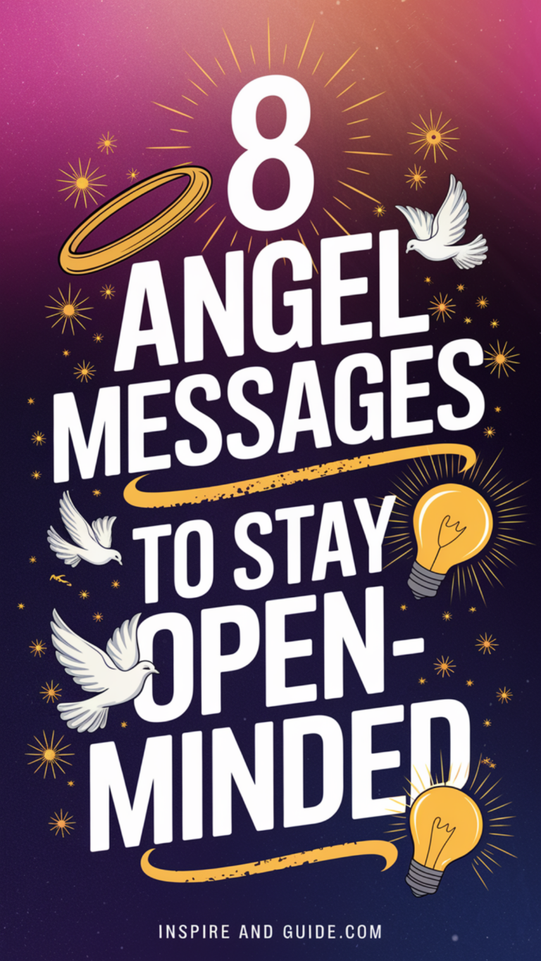 8 Angel Messages to Stay Open-Minded