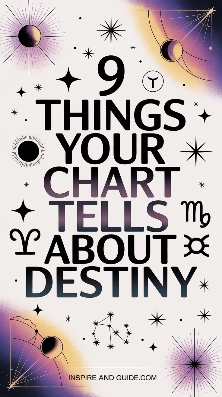 9 Things Your Chart Tells About Destiny