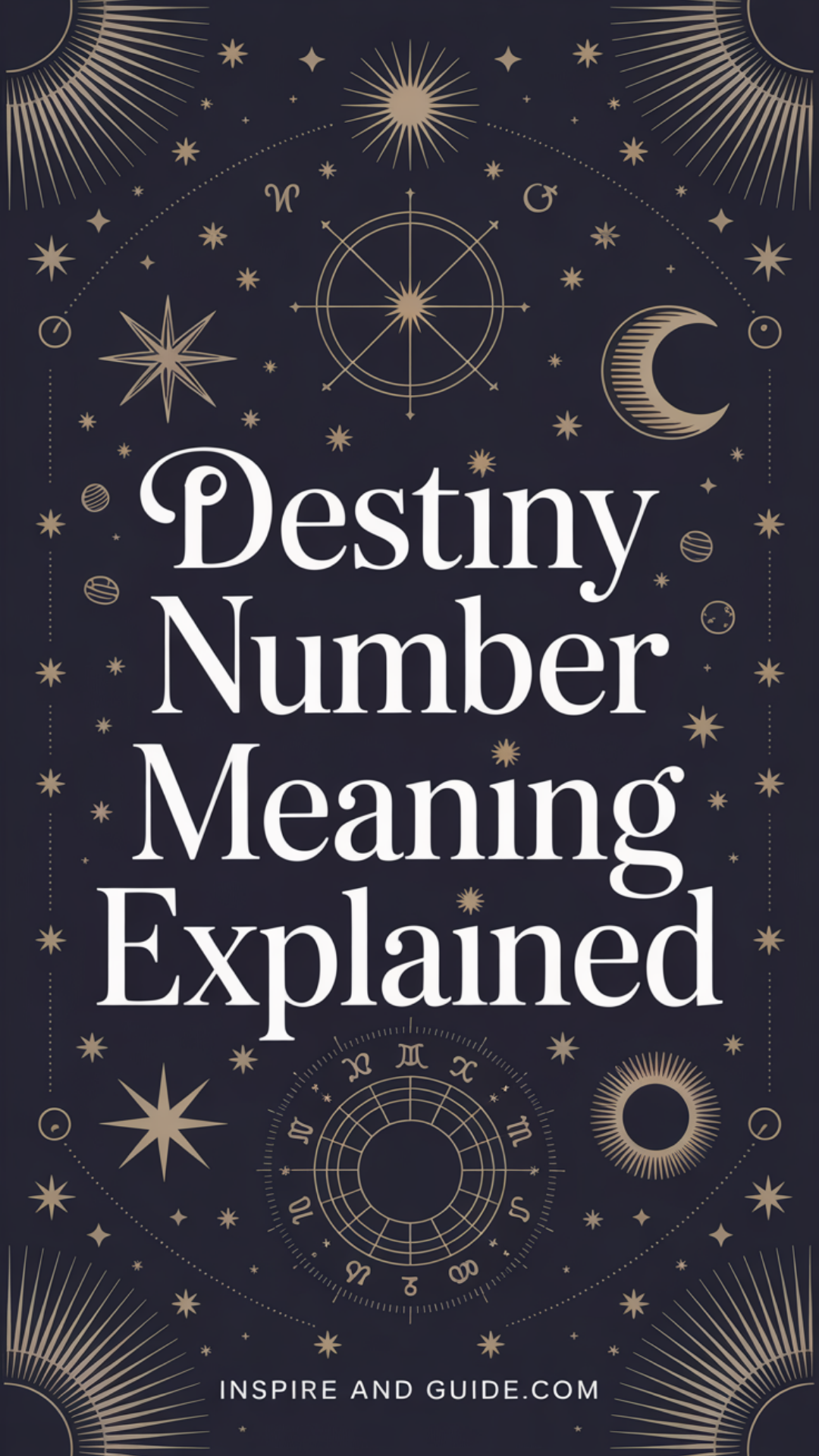 Destiny Number Meaning Explained
