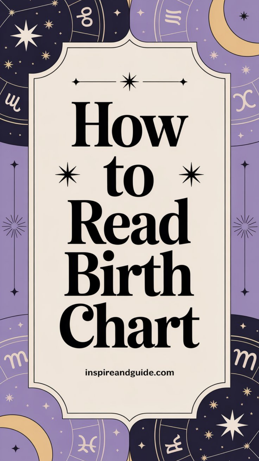 How To Read Birth Chart How To Read Birth Chart